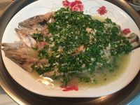 檸檬清蒸魚