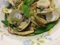 青醬海鮮義大利麵