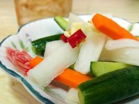 三色涼拌菜