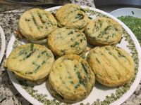 韭菜雞蛋煎餅