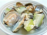 15分鐘滾滾節瓜鮮蜆腐竹湯