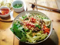 越式涼拌烤牛肉米線【內含越南泡菜作法】