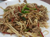 竹筍炒肉絲