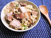 芋香鹹豬肉炊飯(電子鍋版)