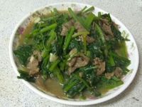 沙茶炒羊肉