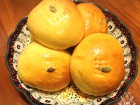 地瓜奶油餐包