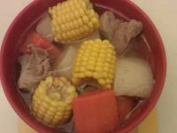 雙色蘿蔔玉米排骨湯
