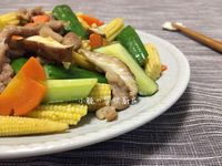 鮮蔬炒肉絲