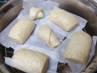 無糖豆漿饅頭~電鍋