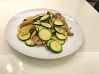 辣炒櫛瓜肉片