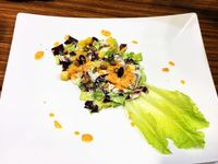 夏季芒果海鱸魚沙拉