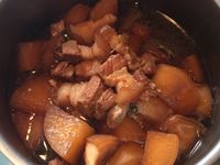 紅燒肉燉蘿蔔