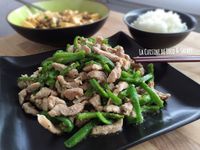 青椒炒肉絲