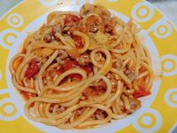 【Prego 義大利麵醬】番茄蕈菇肉醬麵