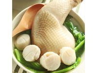 干貝芥菜雞湯