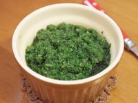 寶寶副食品「黑葉白菜泥」含多種維生素 ♪