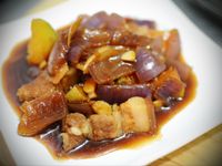南瓜燉肉~超簡單、超快速、超下飯料理