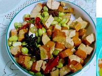 毛豆仁炒豆干