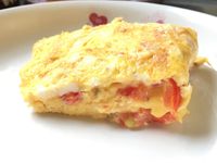 番茄起司煎蛋捲 Omelet~