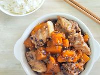 南瓜豆豉炆排骨