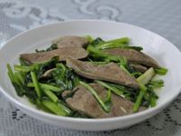 [MamyCare 媽咪凱兒] 月子餐_菠菜炒豬肝