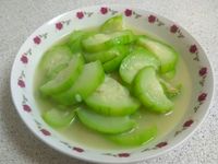 嫩薑炒絲瓜