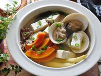 和風南瓜豆腐湯