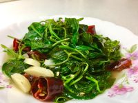 茶油炒枸杞葉
