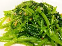 蝦米炒空心菜