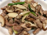 香菇肉絲
