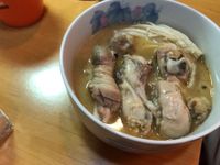 麻油雞麵線