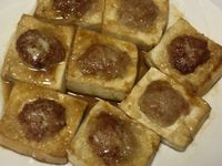 客家煎釀豆腐