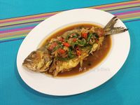 豆鼓蠔油燒魚