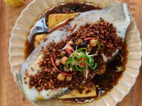 豆酥蒸白鱈