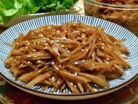 醬燒牛蒡絲