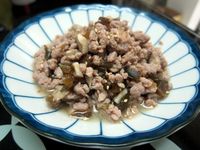 炒香菇瓜子肉-超下飯便當菜