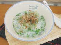 寶寶副食品「小白菜柴魚粥」天然鮮味 ♪