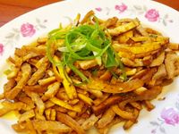 豆干炒肉絲