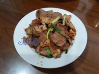 蔥爆肉片