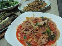 《529食堂》泡菜炒肉片