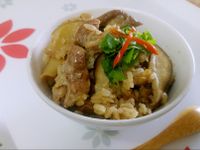 麻油香菇豬肉飯【台糖安心豚-腰內肉】