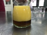 果凍。茶凍