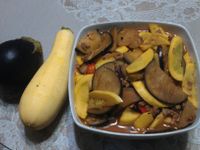 炒泰式圓茄櫛瓜
