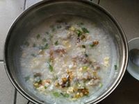 香蔥碎肉粥