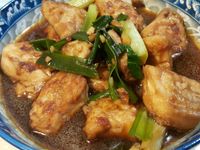 蔥燒旗魚