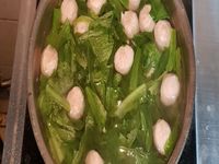 A菜豆腐貢丸湯