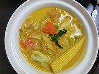 咖哩湯飯～