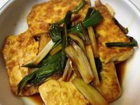 煎雞蛋豆腐