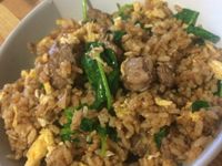 沙茶牛肉炒飯