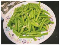 清炒四季豆